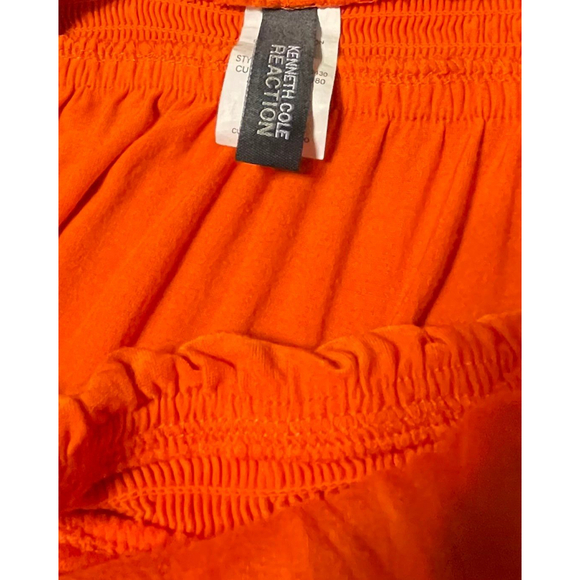 ReactionKenneth Cole Reaction Orange Sun Dress - Picture 3 of 4
